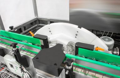 Carousel rinser cleaner for empty glass, metal and plastic containers from Traktech