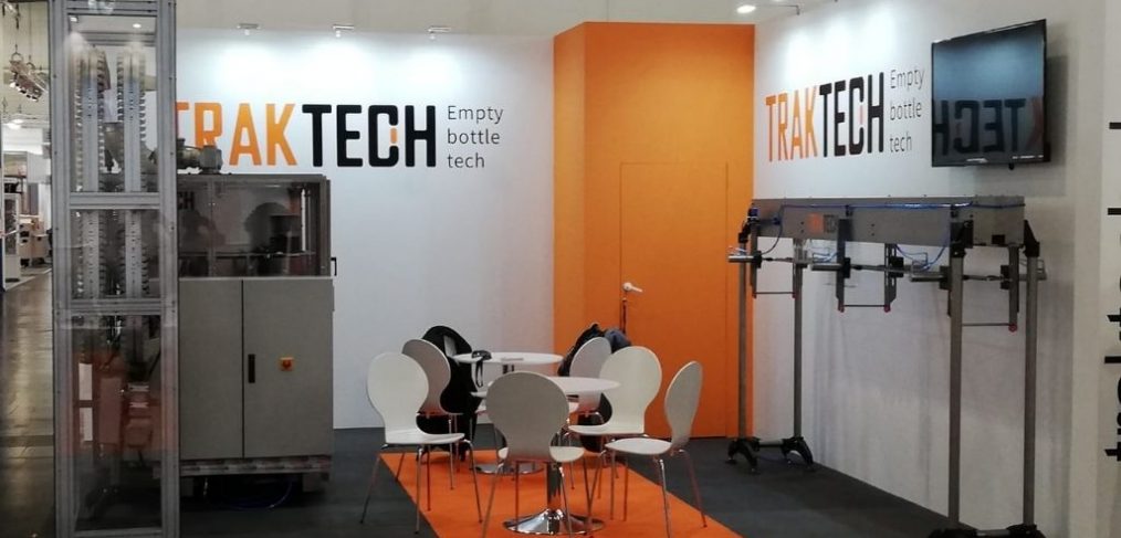 Traktech SL stand at the packaging fair Fachpack celebrated in Nuremberg, Germany the last 2019 year.